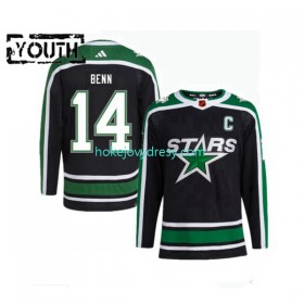 Dětské Hokejový Dres Dallas Stars Jamie Benn 14 Adidas 2022-2023 Reverse Retro Černá Authentic